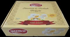 VANİLYA AROMALI SADE LOKUM 1000 gr